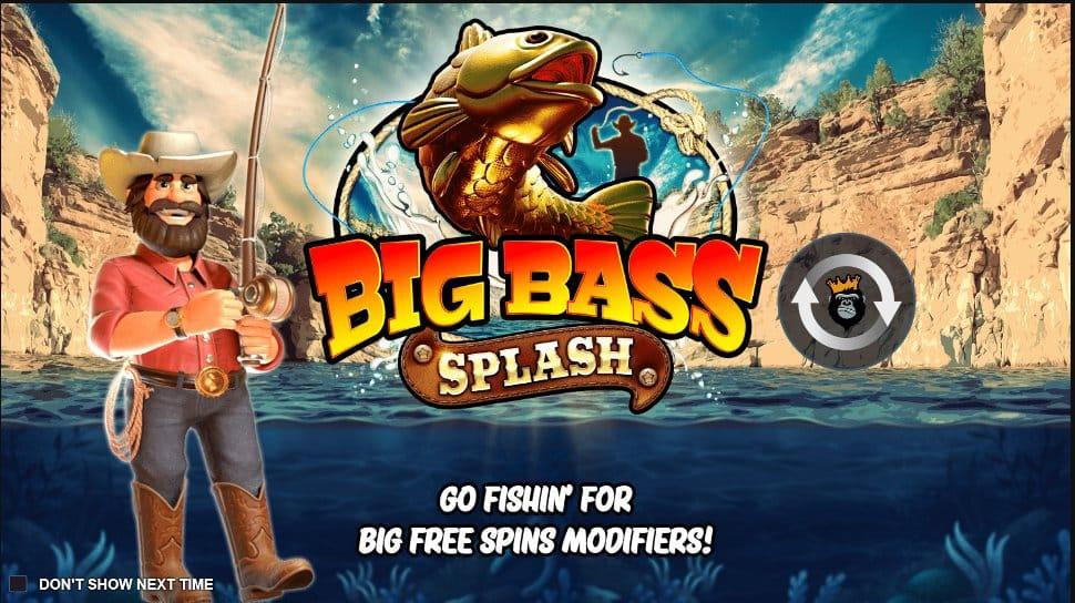 Get 150 Spins on Big Bass Splash Slot